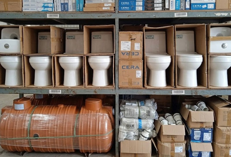Sanitary wares, toilets, western closets,commodes, septic tanks